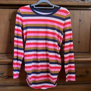 Old Navy Medium fitted striped Maternity long sleeved shirt